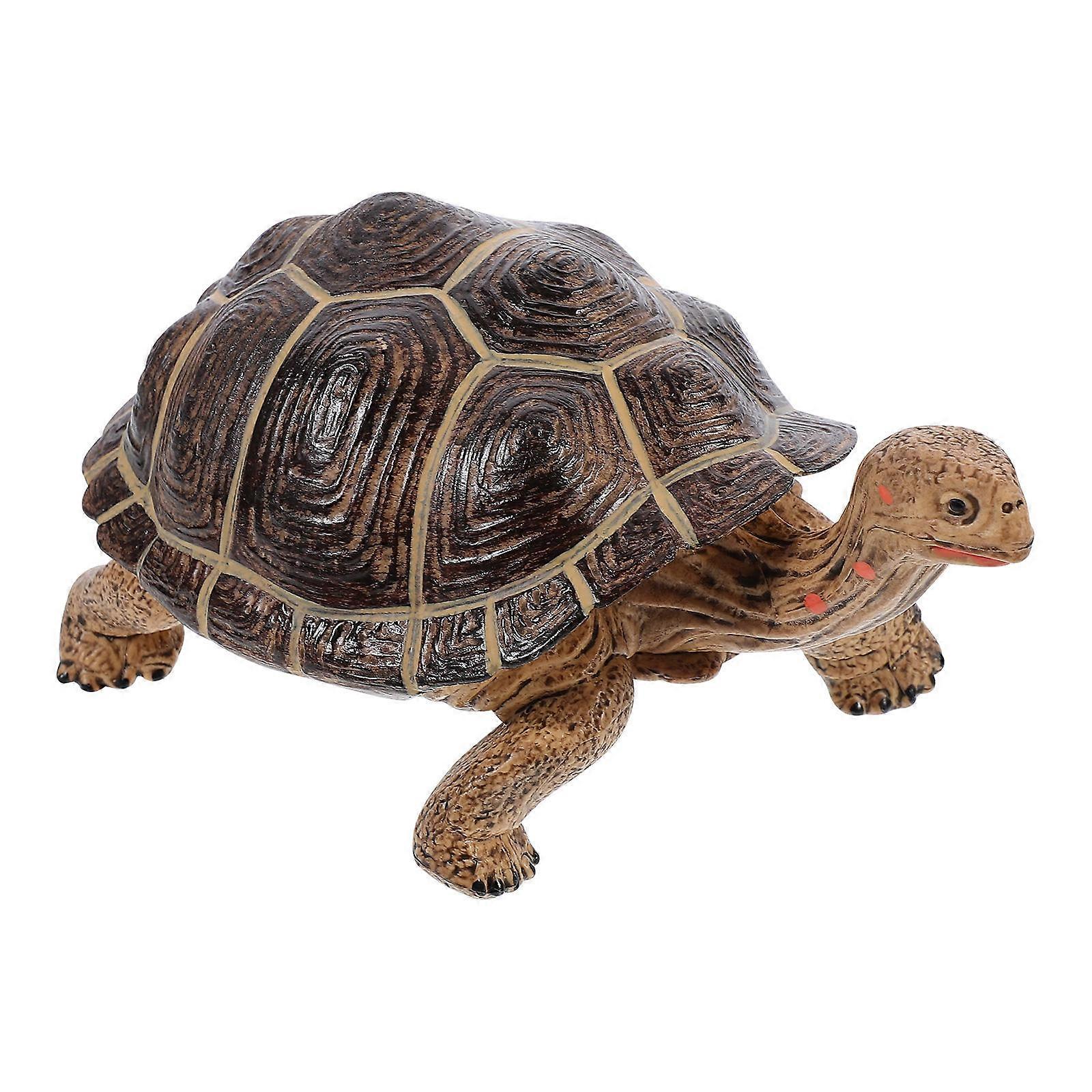 Turtle Model Adornment Artificial Tortoise for Decor