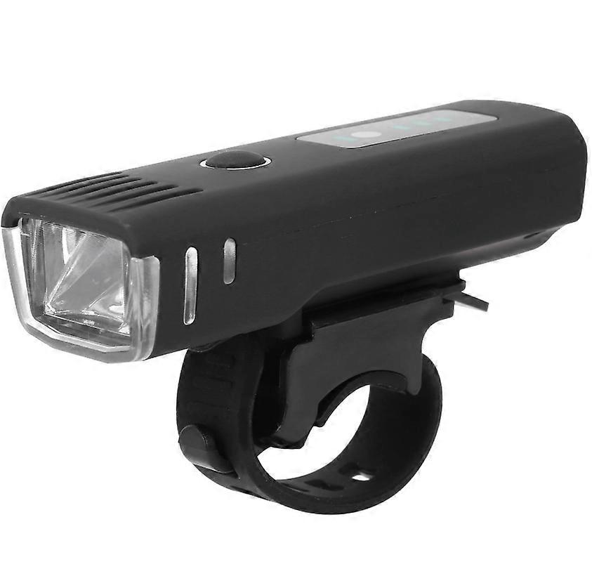 Bicycle Front Lights USB Charging Waterproof LED Bicycle Cycling Head Lamp(Black)