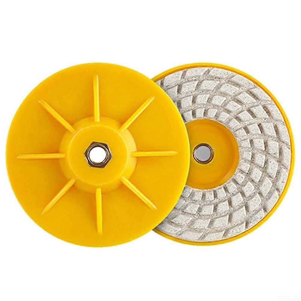Sanding Disc Set 100mm Abrasive Wheels for Professional Stone Work, Durable Material, Compatible with Rotary Tools