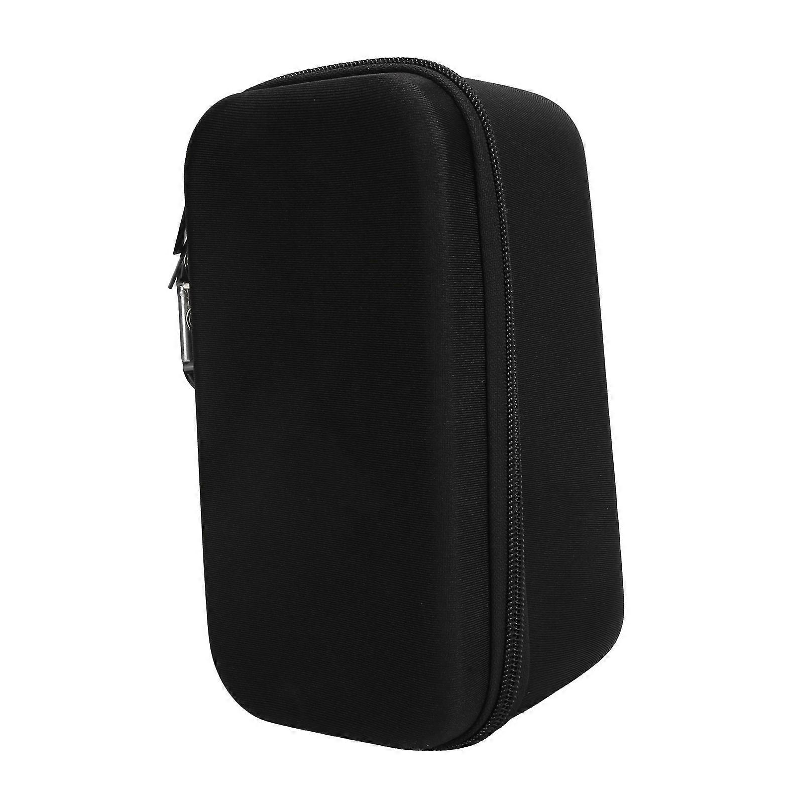Bluetooth Speaker Case EVA Protective Bag with Mesh Pocket for Revolve Ⅱ Black