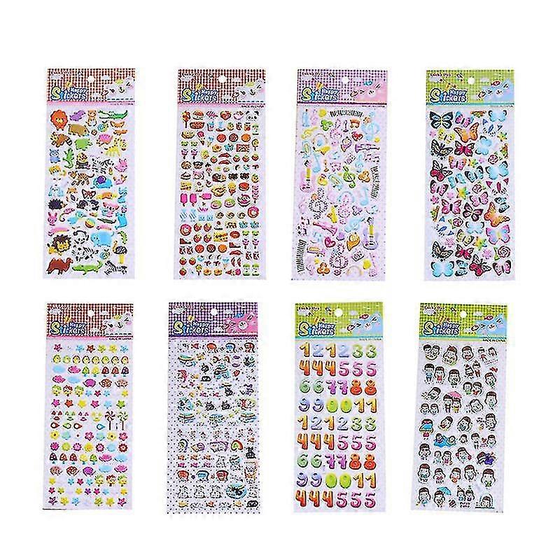2025 24pcs Kids Stickers