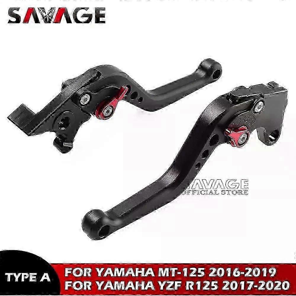 Applies to 2024 2022 Motorbike Brake Clutch Levers For YAMAHA MT125 YZF-R125 XSR125 MT-125 R125 XSR 125 2016-2023 Adjustable Handle Lever
