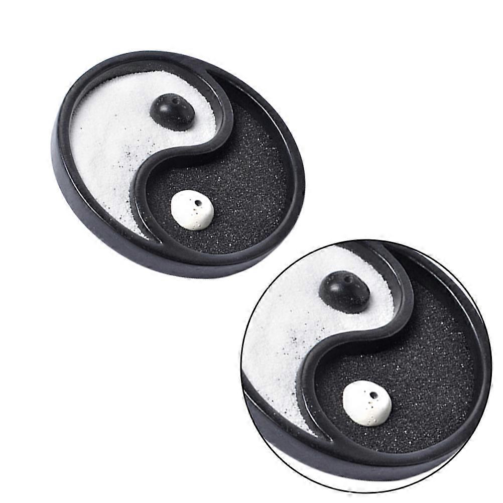 Trigram Crafts Yin and Yang Sand Table for Decoration Household Ornament