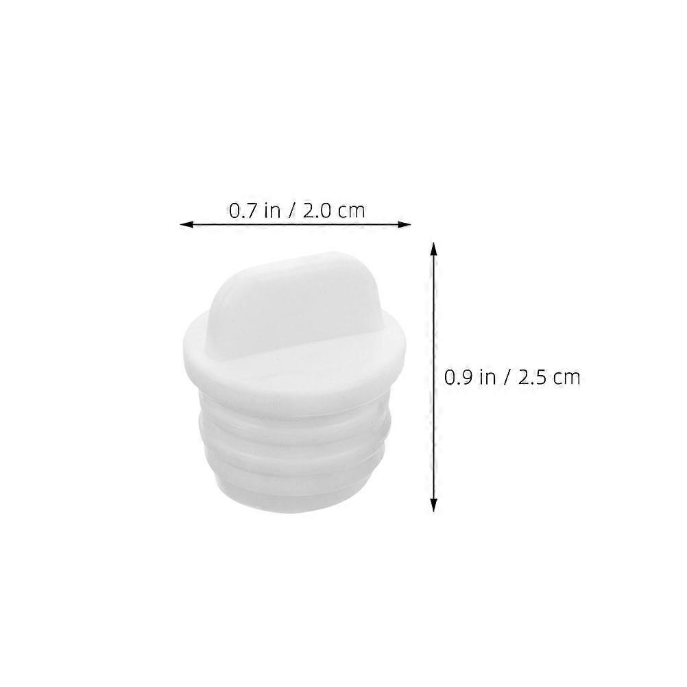 Rubber Drain Plug Mop Bucket Seal Leakproof 3Pcs Replacement Stoppers
