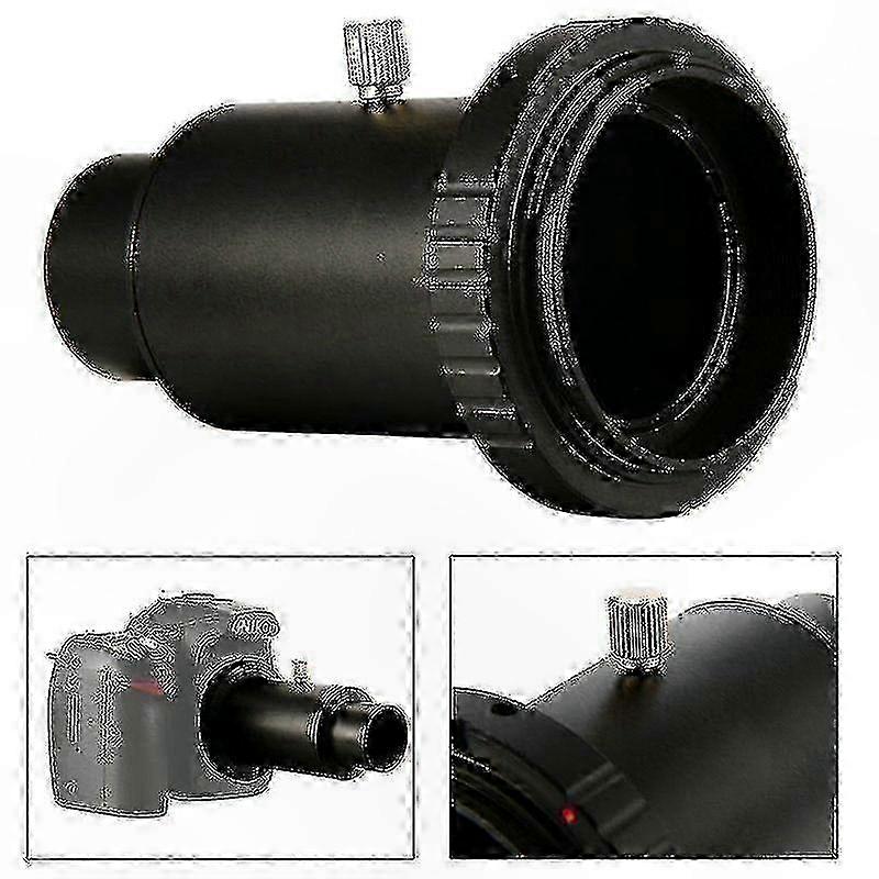Durable Metal T-Ring Adapter with 1.25" Mount for Astrophotography Telescopes