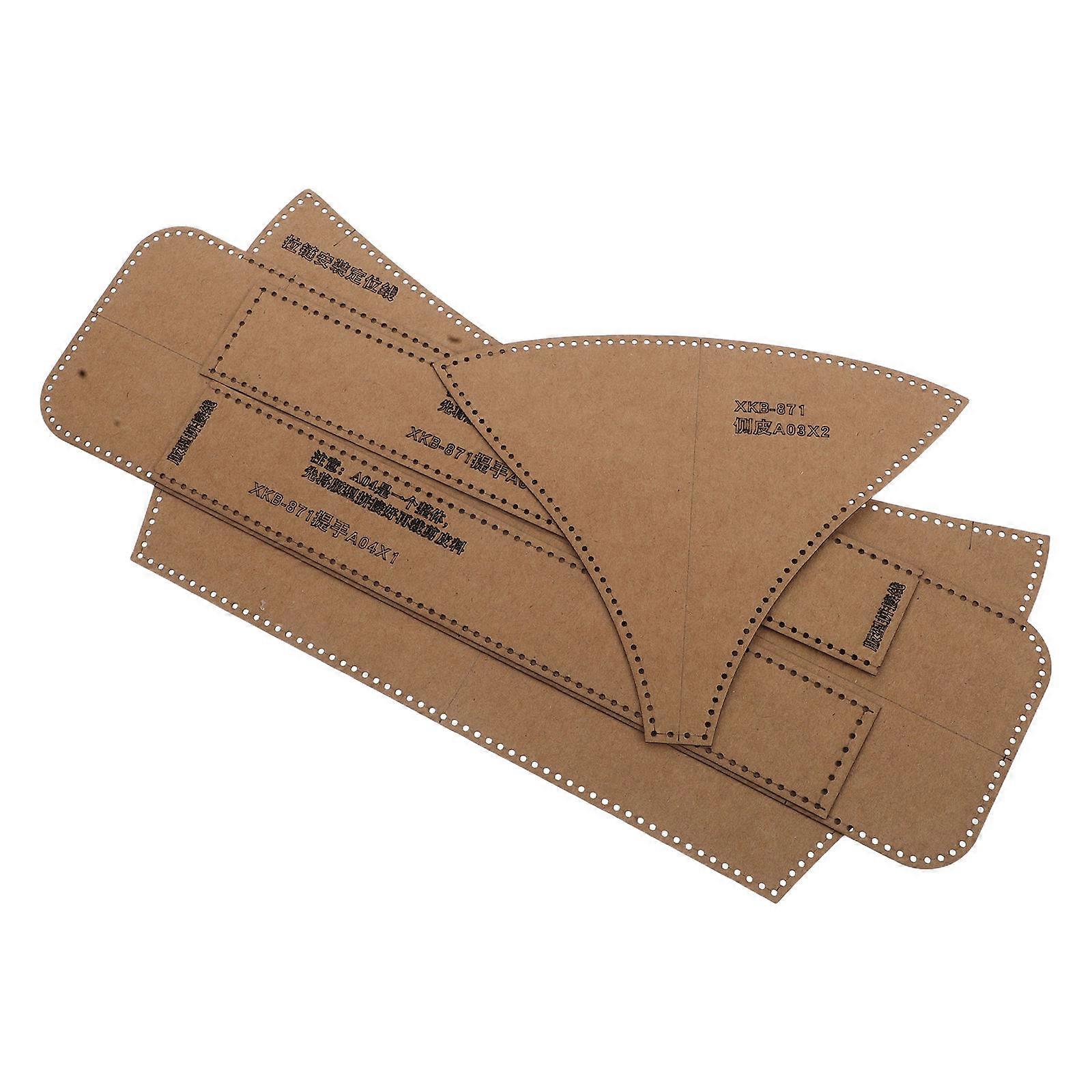 Scrapbooking Diy No Cut Paper Pattern Handbag Template For Crafters Pre-cut Design Home Crafting Women Durable Paper 1 Set
