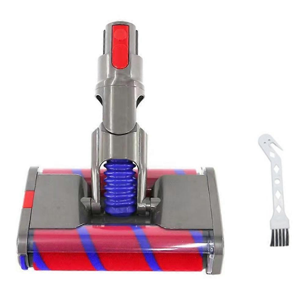 Electric Floor Brush Soft Pile Double Roller Brush for V8
