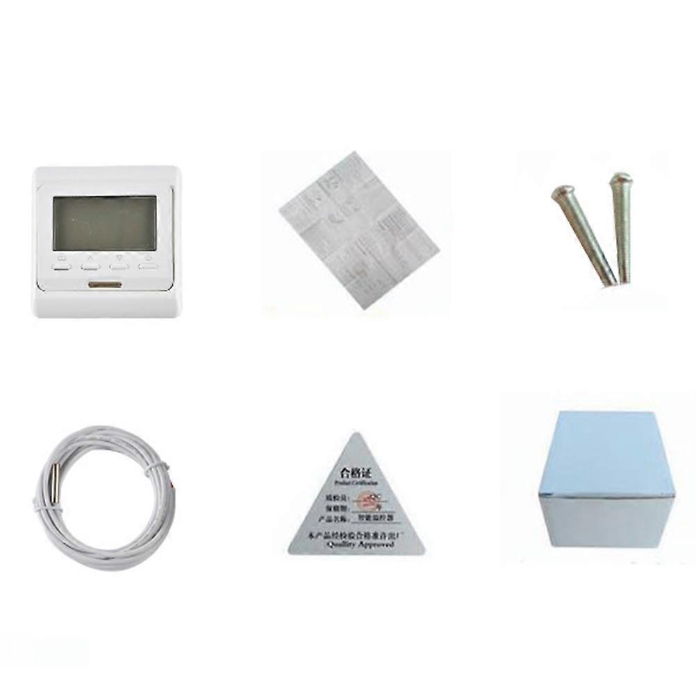 Programmable Floor Heating Controller for Home Use with LCD 2Pcs
