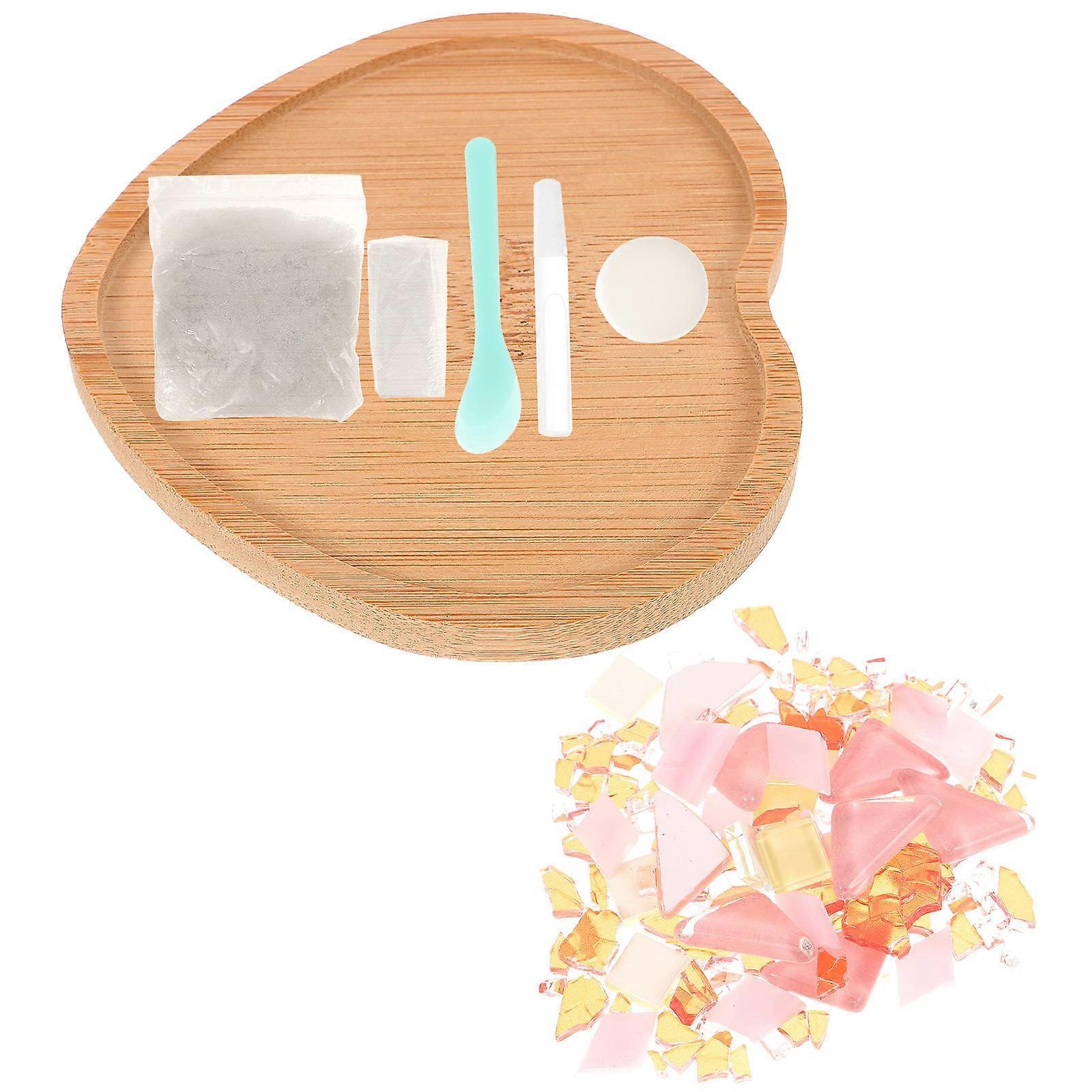 Tea Cup Coaster Cup Coaster Making Accessories for 4Sets