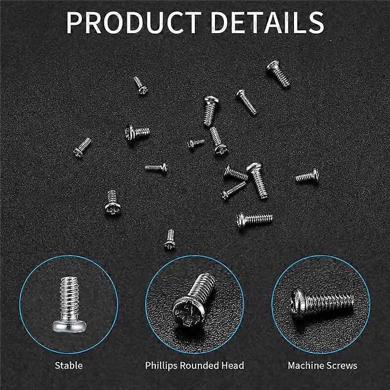 800 Pc Tiny Screws for Electronics,Small Mini Pan Head Machine Screws