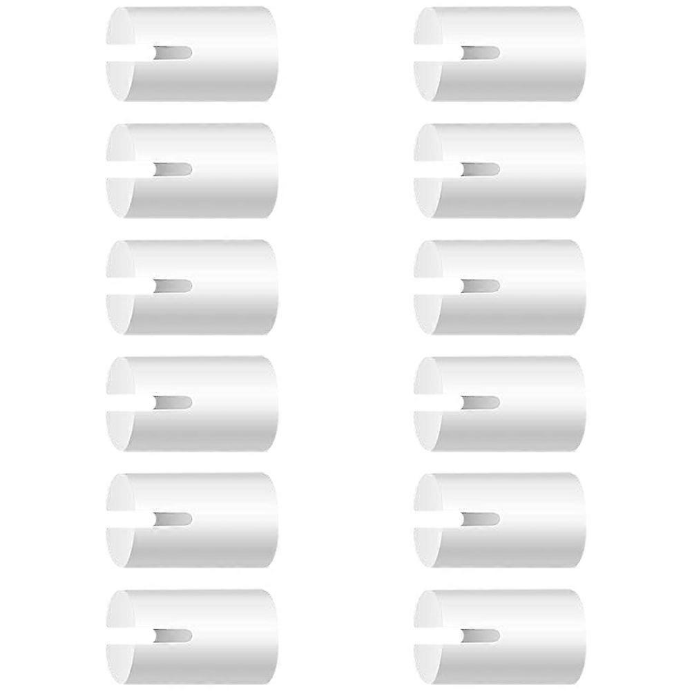 Banjo Nut Bone Slotted Nut Replacement for Banjo Instrument 36Pcs