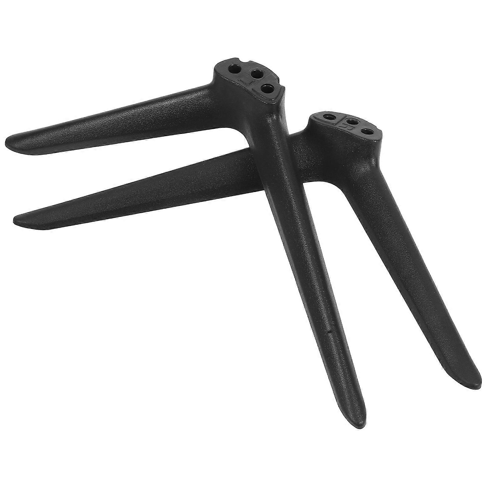 Universal Plastic TV Pedestal Base for Secure Support 5Pairs Set