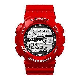 H-onhx Led Digital Watch A Variety Of Styles Of Cool Sports Electronic Watches With 4 Buttons Life Waterproof Watch