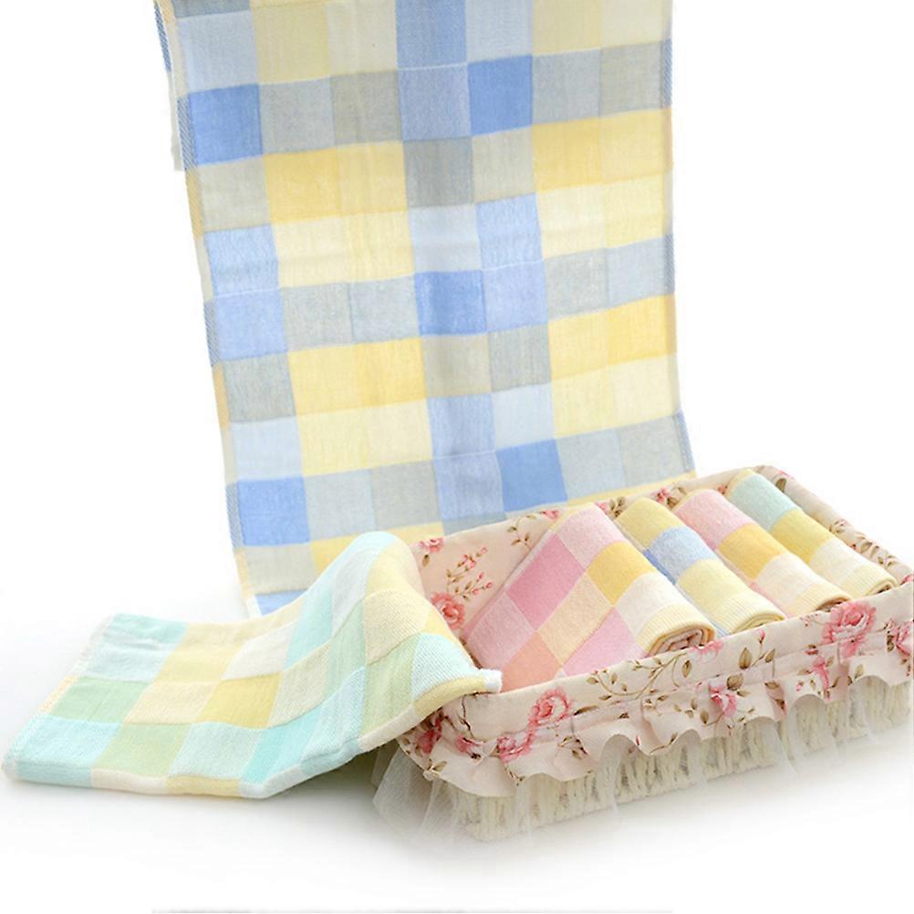Asciugamani per bambini in cotone, assorbenti, multicolore, 6 pezzi