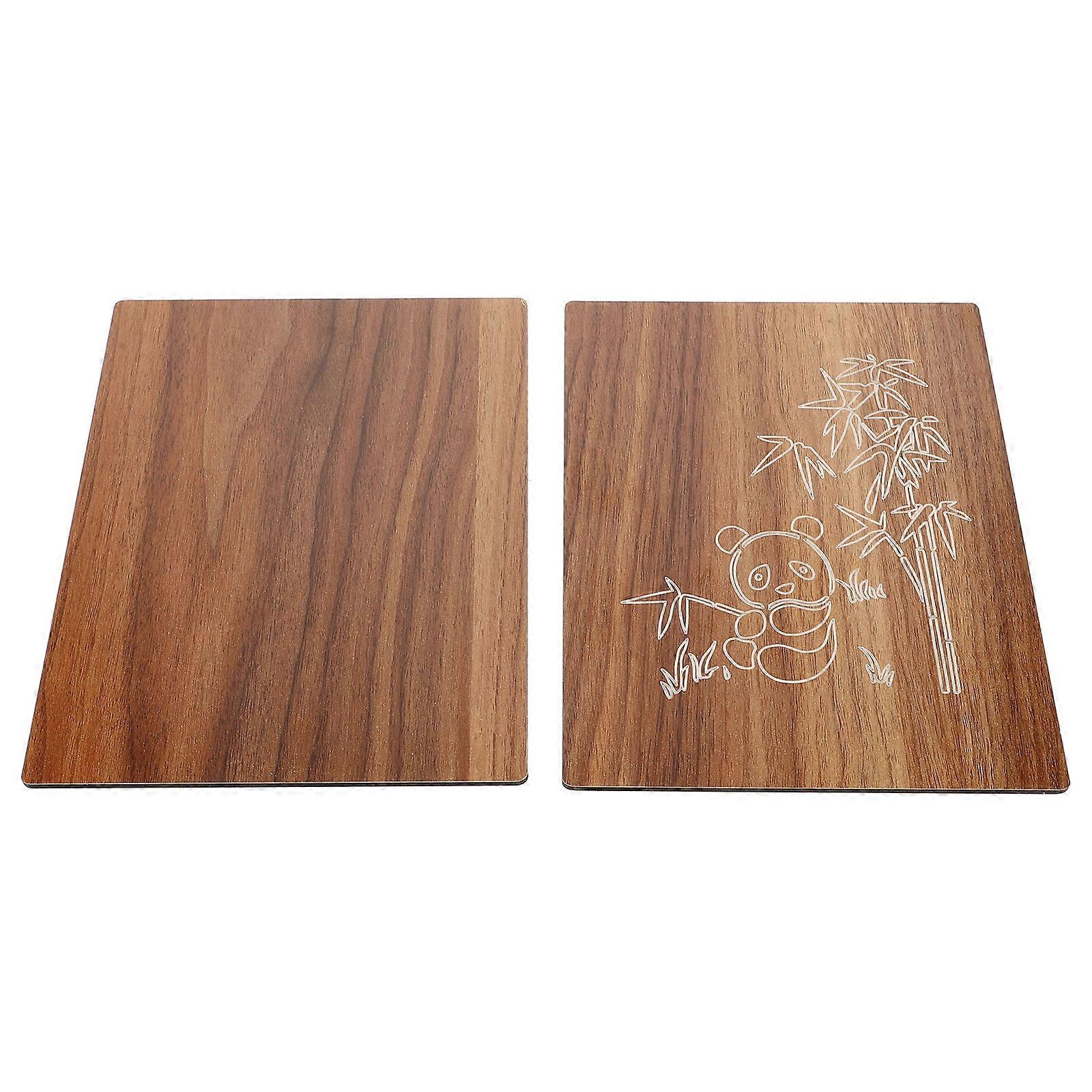 Plants Press Accessory 5 Sets Flower Pressing Kit Designed For Scrapbooking Party Decor Featuring Rectangular Design And Brown Color