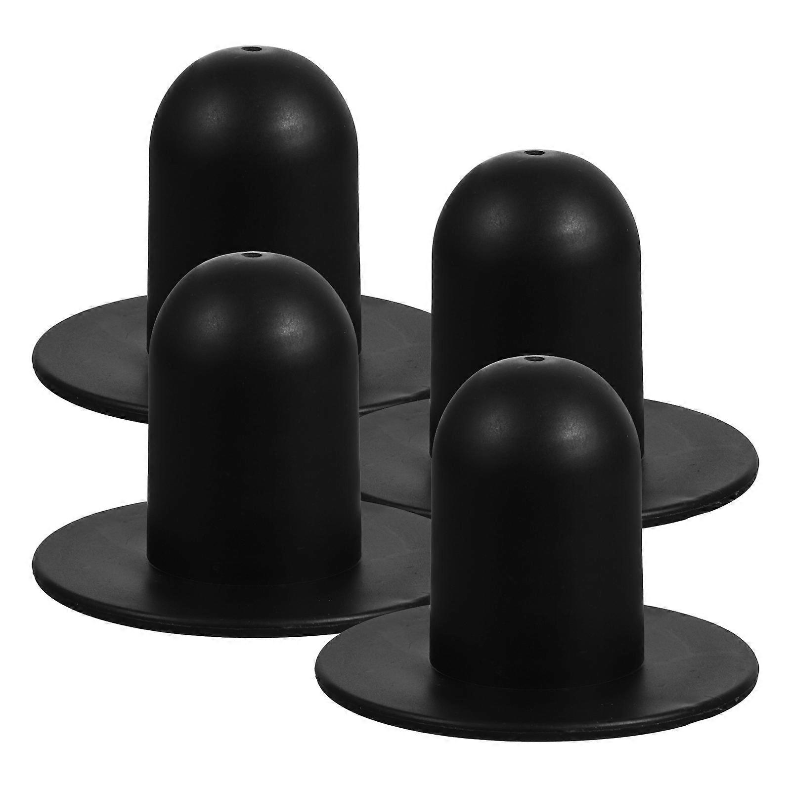 Pool Strainer Hole Plug Stopper for Pool Filter 20Pcs Durable PVC Black