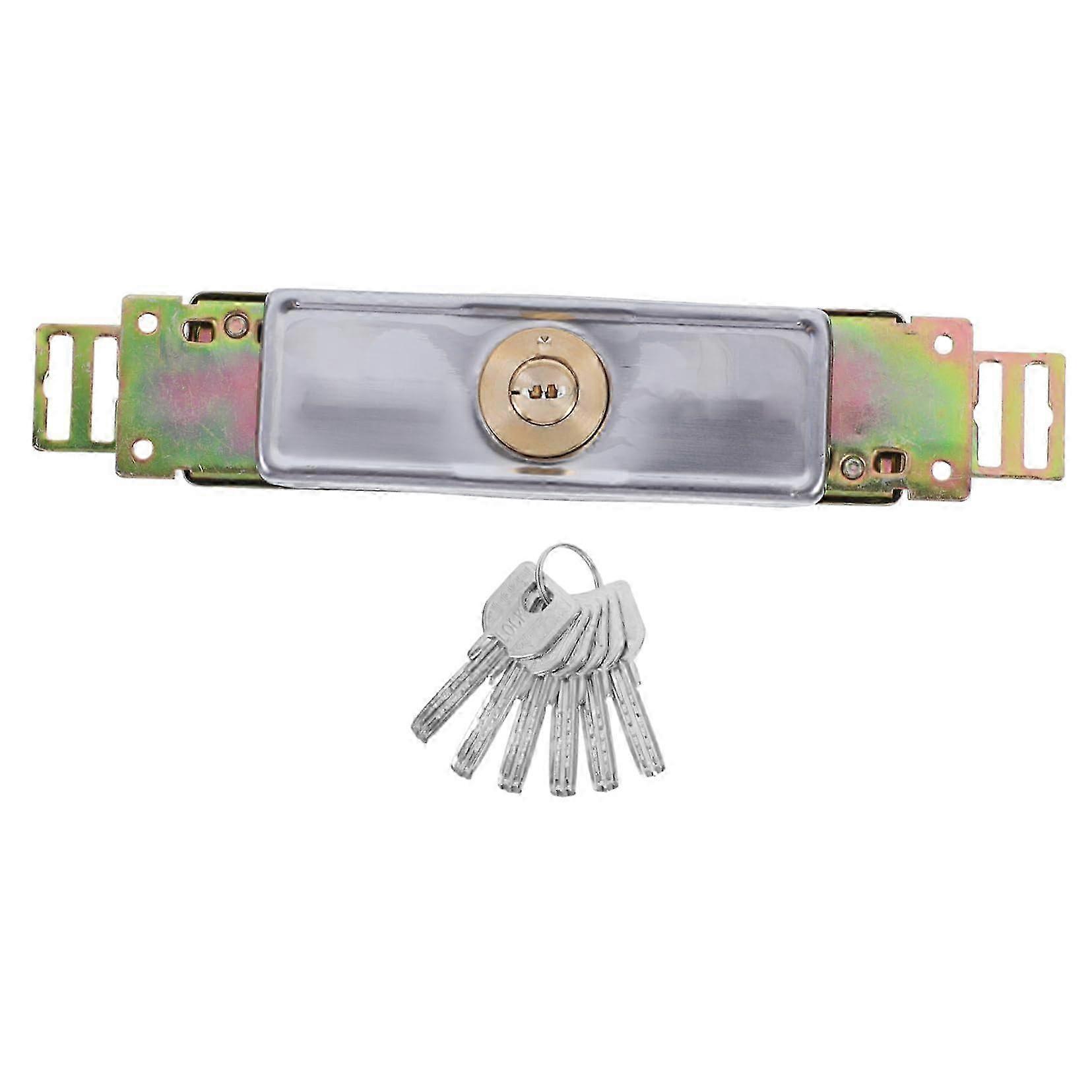 2025 Garage Door Lock With Key - High-Quality Copper Cylinder Security Lock For Warehouses And Garages, Easy To Use