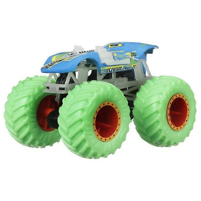Monstertruck – HOT WHEELS – HCB50 – Mehrfarbig – Leuchtet im Dunkeln – Ab 3 Jahren