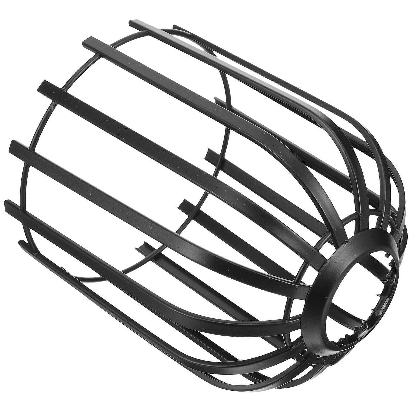 Black Iron Wire Table Lampshade 4Pcs for Home Decorative Hollow Out