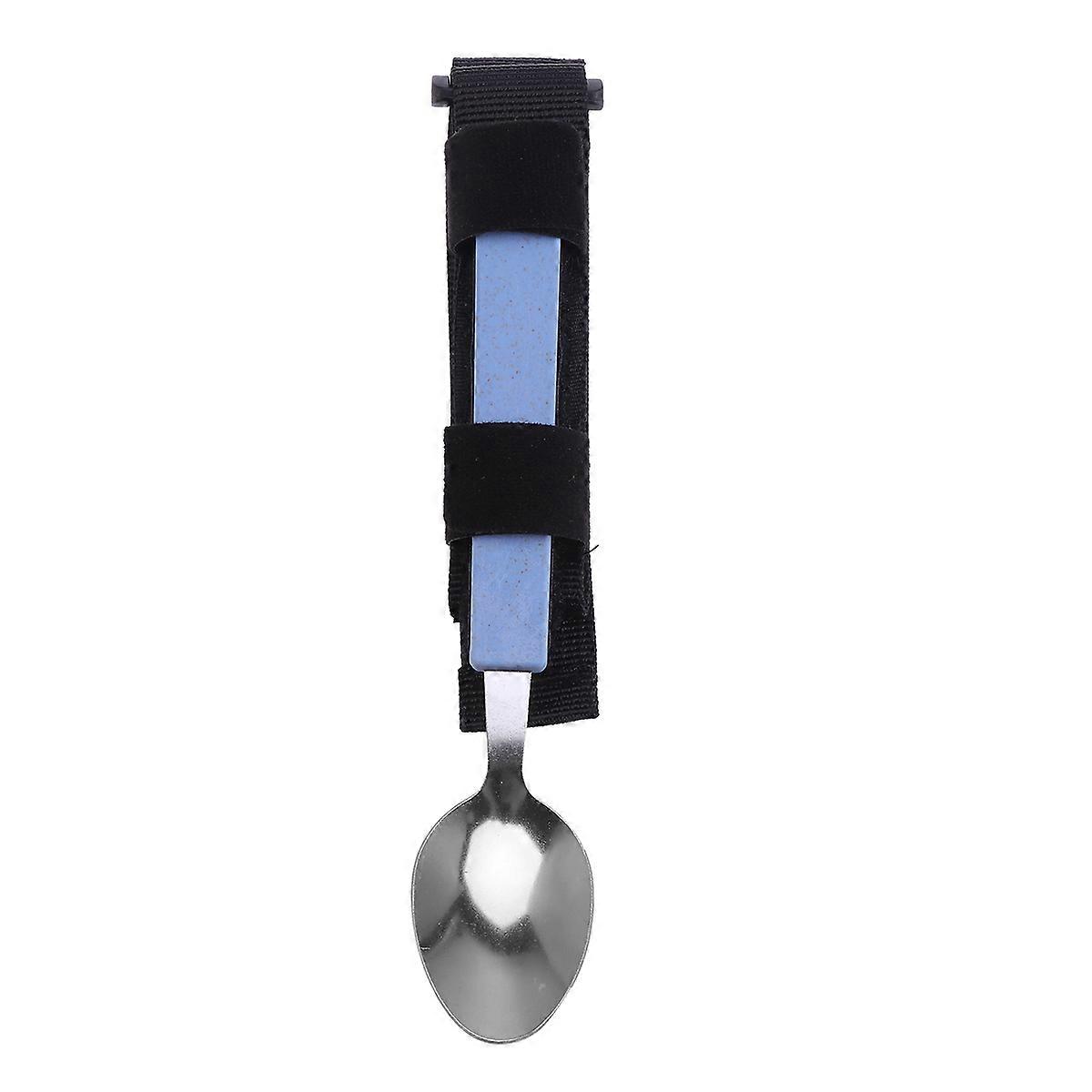 Disabled Eating Utensils Adjustable Strap Spoon for Elderly 1Pcs