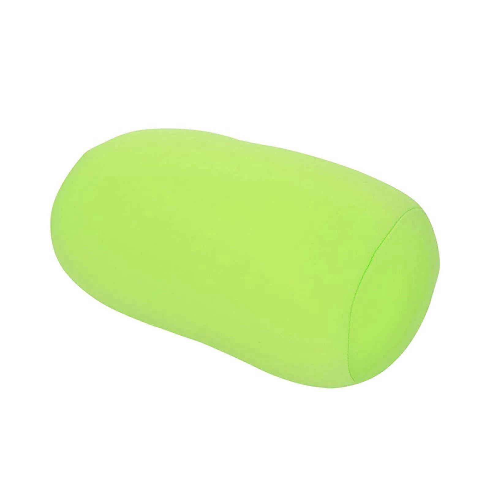 Roll Home Seat Neck Support Travel Micro Mini Microbead Cushion