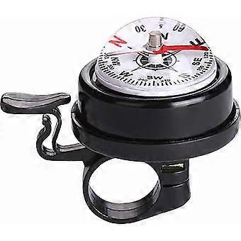 Bicycle Bell, Bike Bell With Compass And Loud Crisp Clear Sound For Scooter Mountain Bike