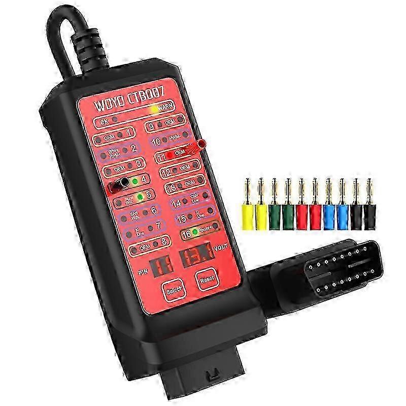 WOYO CTB007 OBD Breakout Box CAN Test Box Car OBD Breakout Box Diagnostic tools OBD2 Tester for 16 P