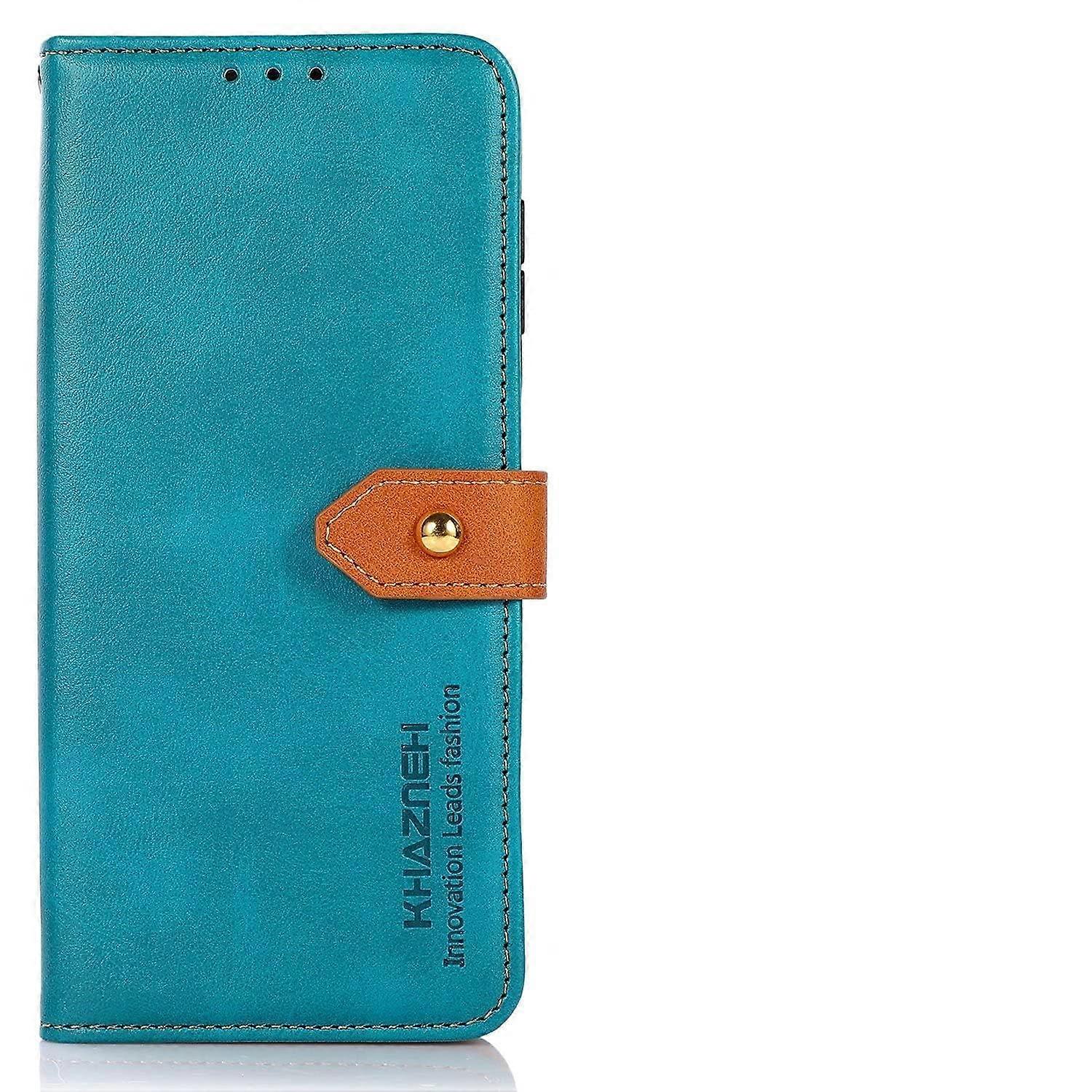 Phone Case For Wiko T3 Card Slots Stand TPU PU Leather Flip Cover Blue