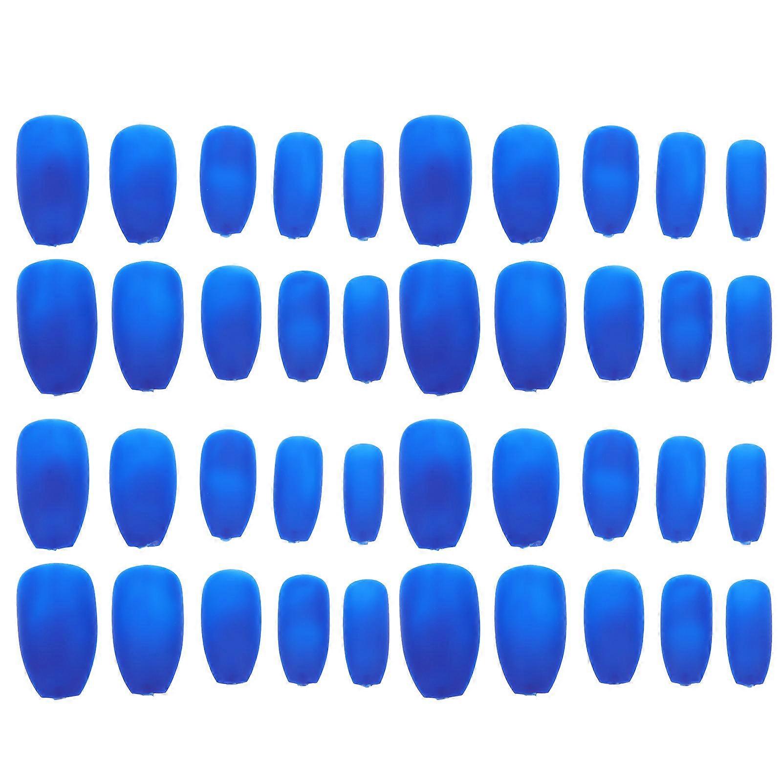 False Nail Tips Matte Short Style for Nail Box