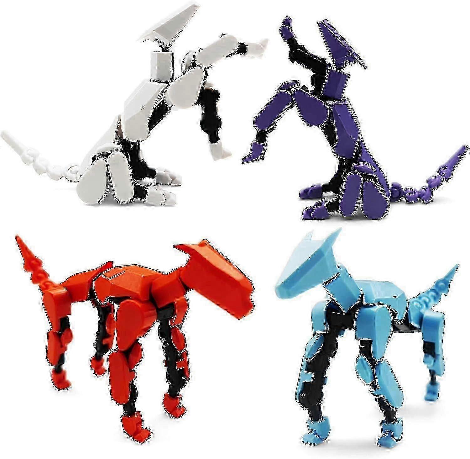 T13 Action Figure,robot Action Figure,t13 Action Figure 3d Printed Multi-jointed Movable,13 Action Figure Dummy,decorations For Action Figures(royal B