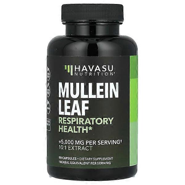 Havasu Nutrition, Mullein Leaf, 500 mg, 90 Capsules