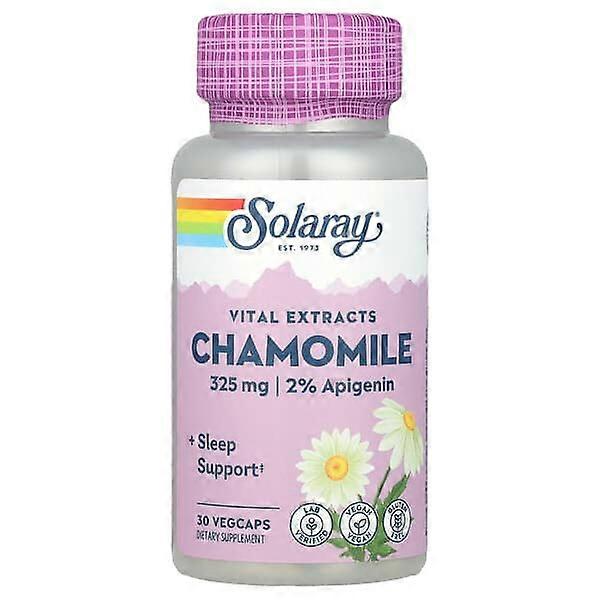 Solaray, Vital Extracts, Chamomile, 325 mg, 30 VegCaps