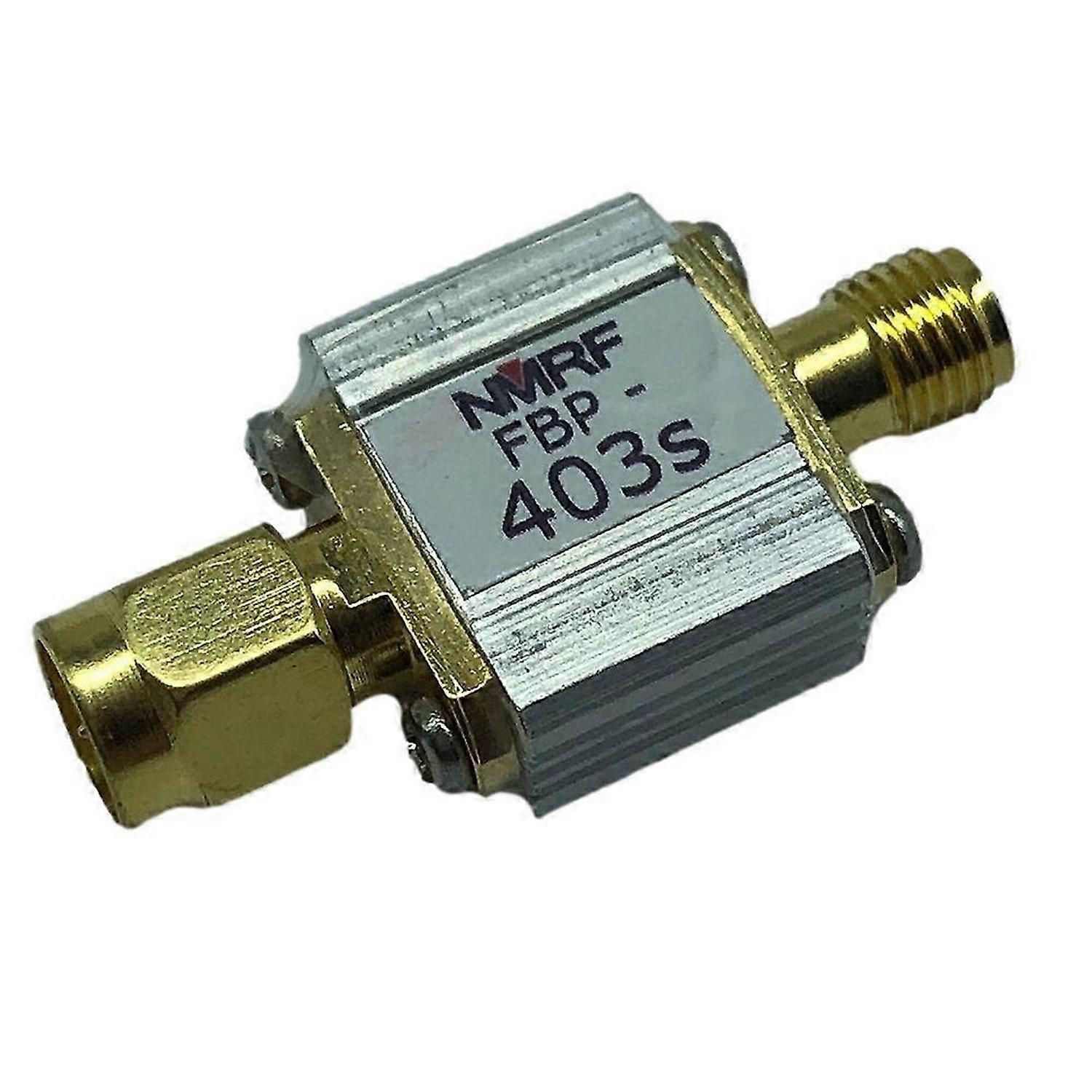 FBP-403S RF Coaxial Bandpass Filter 403 MHz SAW Bandpass Filter 1DB Bandwidth 4MHz