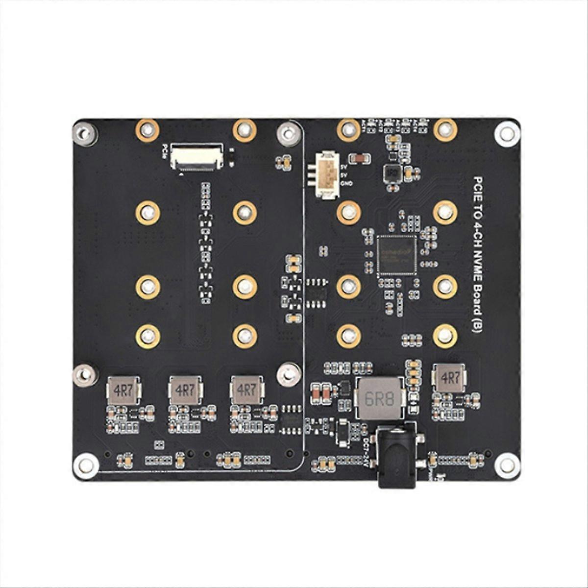 for 5 PCIe to 4-CH M.2 NVMe Adapter Board (EU)