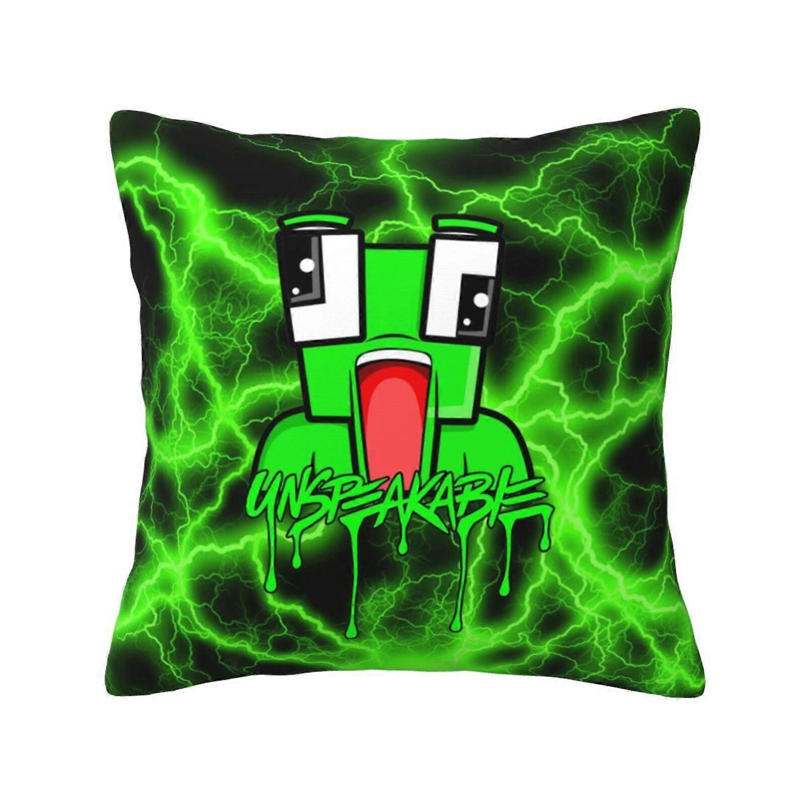 b1084 Cartoon Frog Unspeakable Invisible Zippered Pillowcases,Super Soft And Cozy Luxury Pillow Cases,1 Pillow Case,Multiple Size Options,Essential Pi