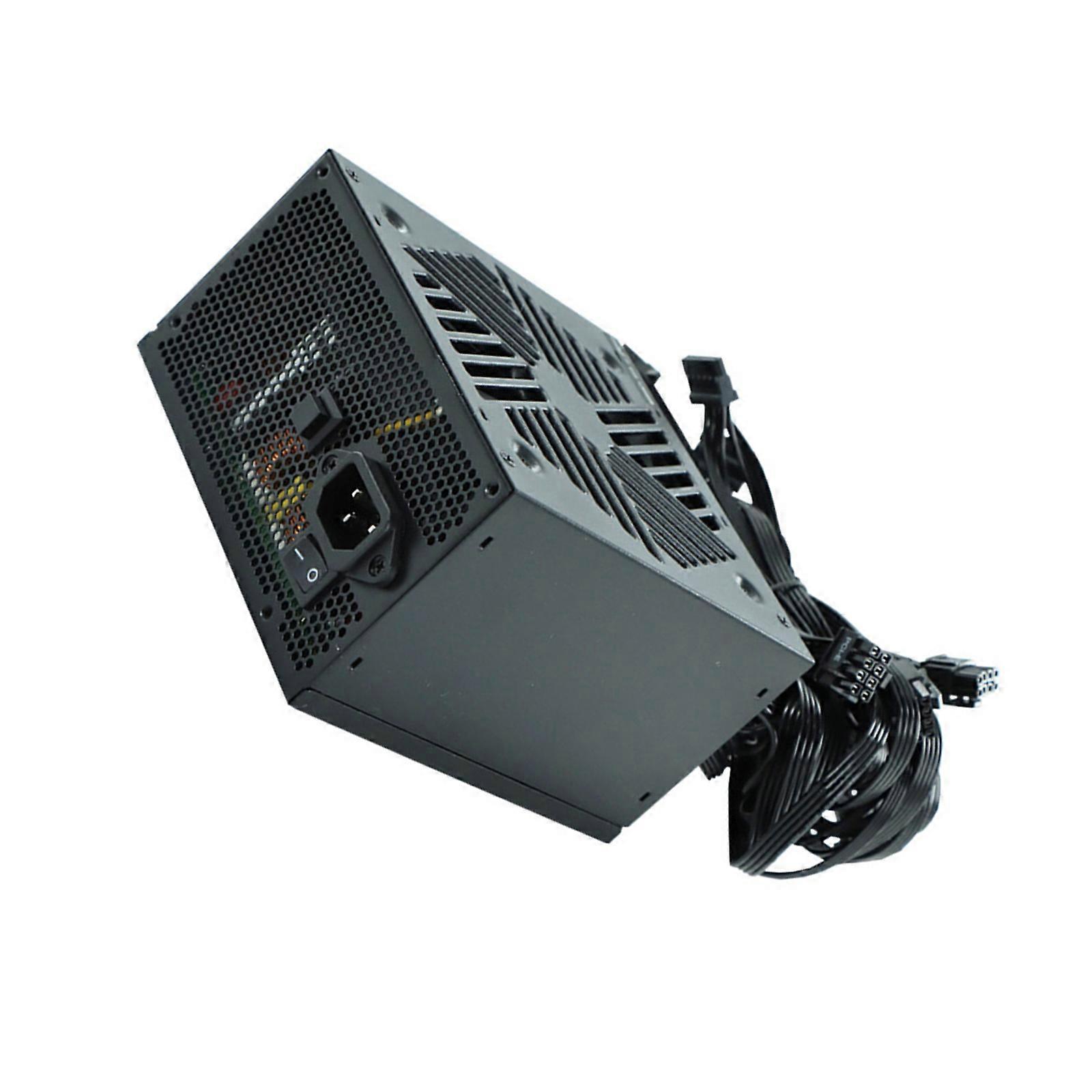 1000W PC-Netzteil Gaming-Netzteil Desktop-Computer-Netzteil 180-240V für Gaming-Computer-Server Ersatzteil Mehrfarbig