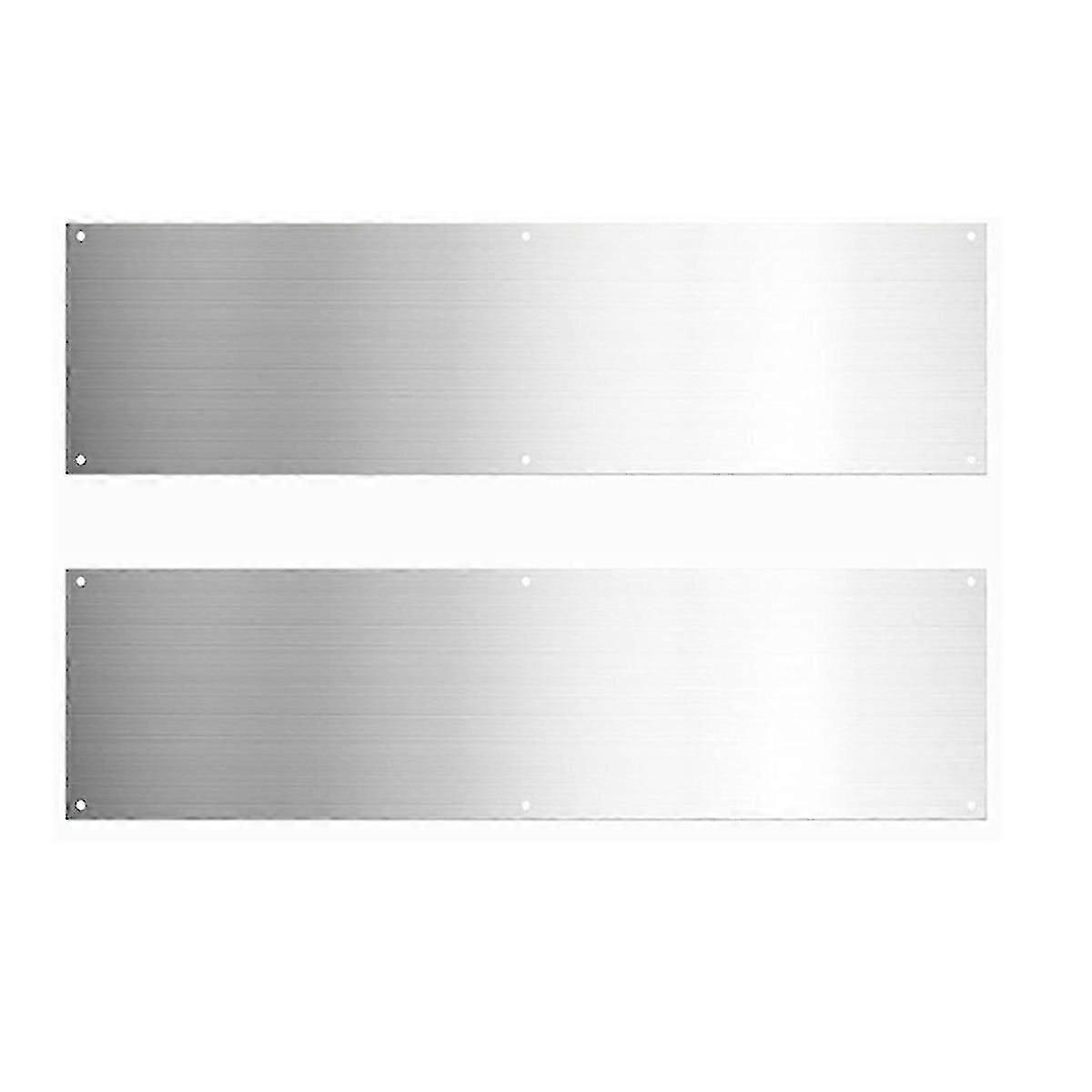 Placa protectora de aluminio para puertas exteriores