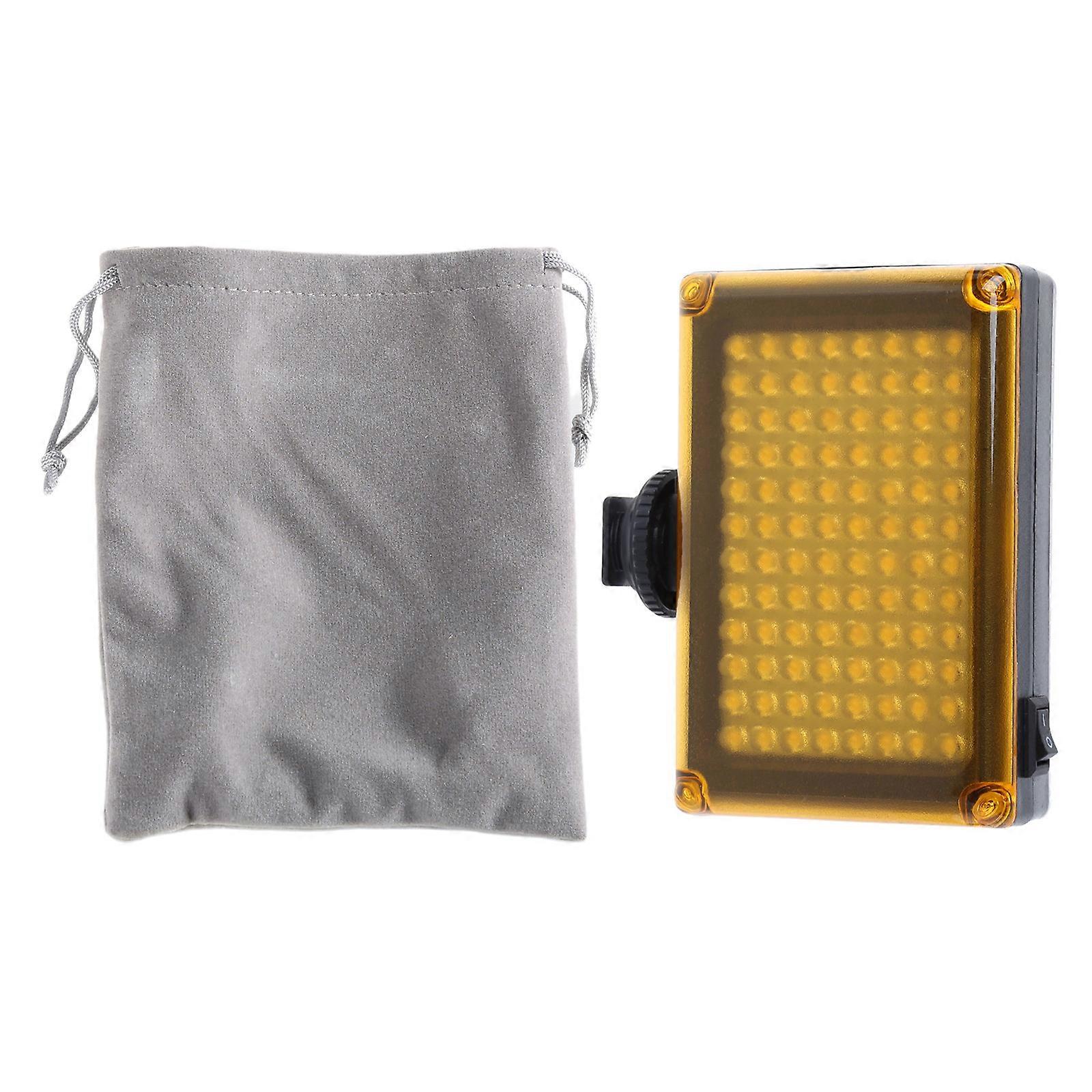 DVFT-96 LED Video Light On-Camera Photography Light Panel Light Beads Dimmable for Studio Video Live Streaming Multicolor