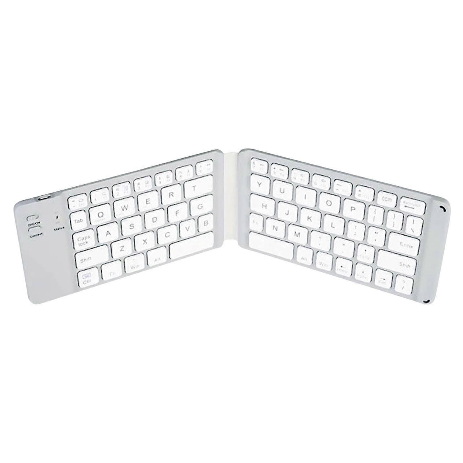 Two-fold Wireless Bluetooth Keyboard for Mobile Phones and Tablets, Keyboard & Mouse