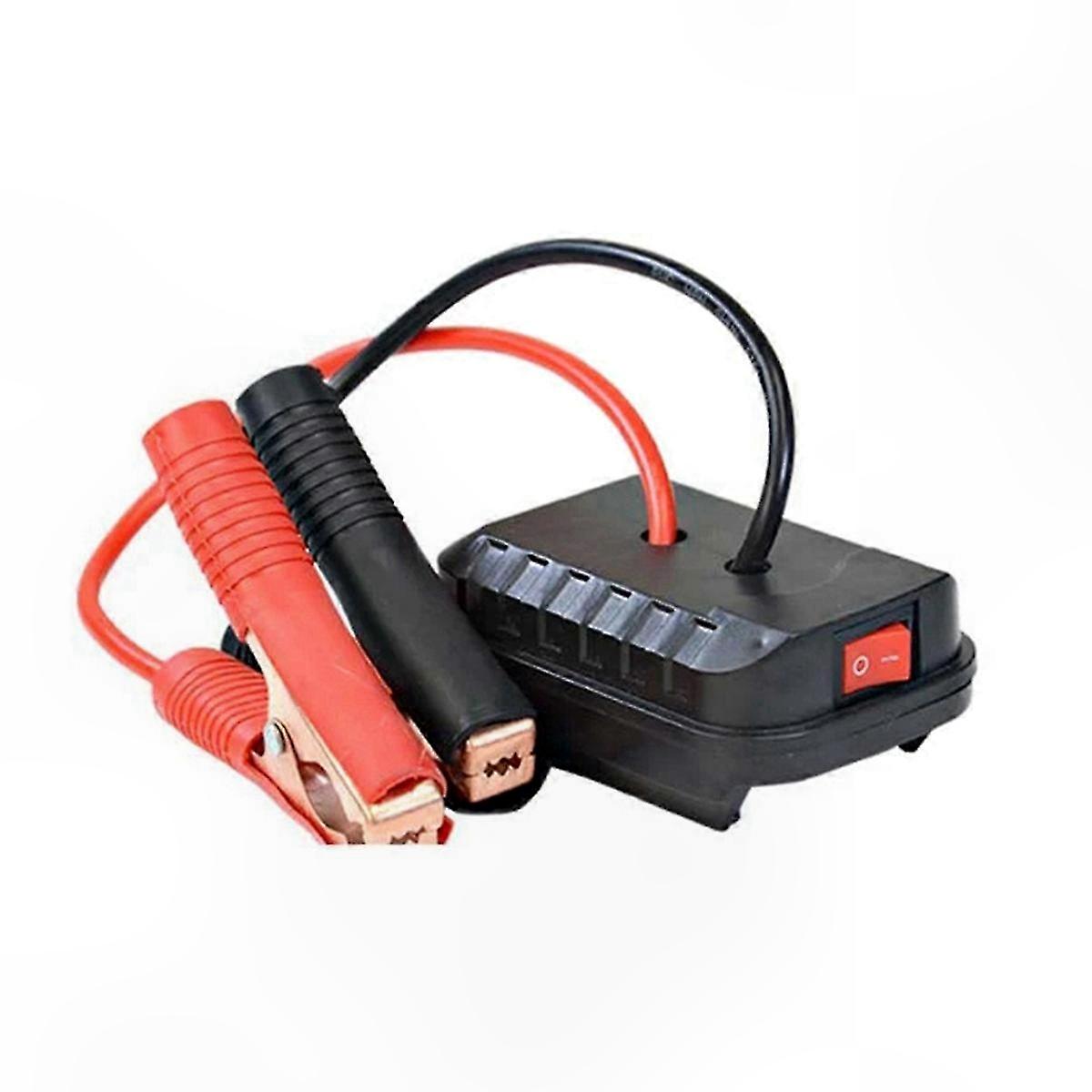 Lithium Battery Jump Starter Adapter for Emergency Power DIY Tool Kit
