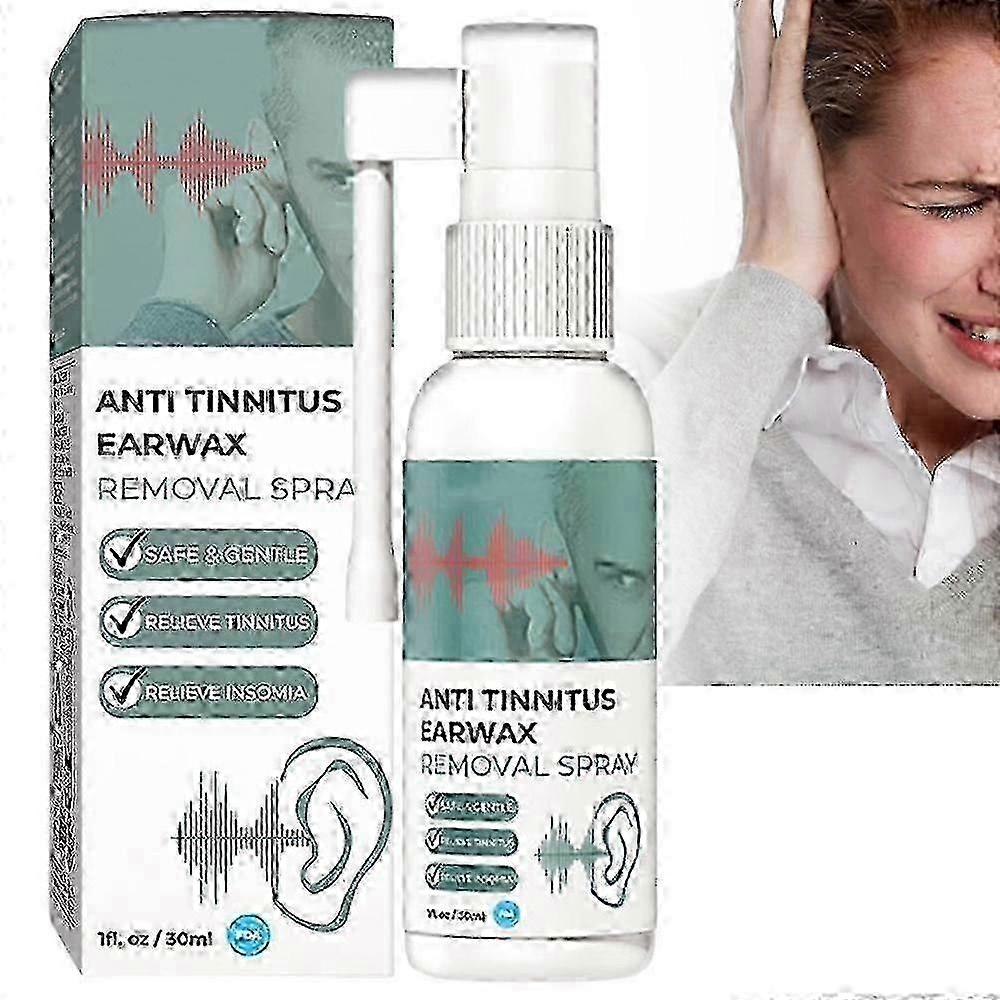 Hearing Restoration Spray, Earwax Cleaning Spray,Tinnitus Spray for Ear