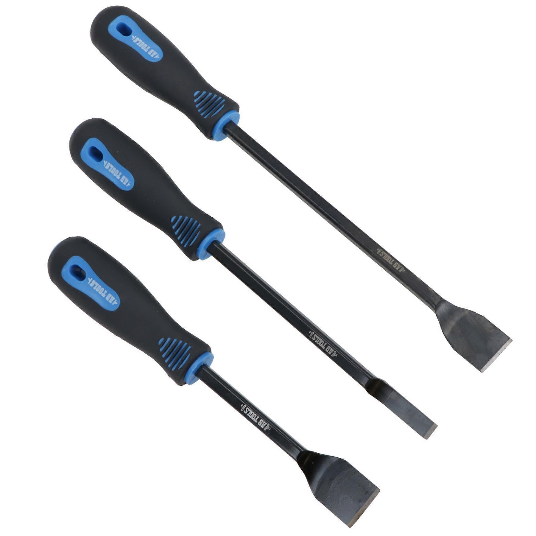 3pc Scraper Removal Removers For Gaskets Dirt Carbon With TPR Handles