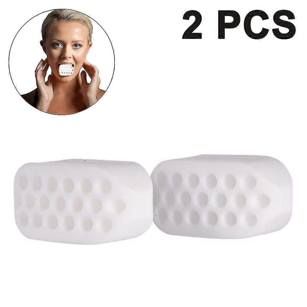 2 Pc Exerciser-facial Muscle Exerciser -nero
