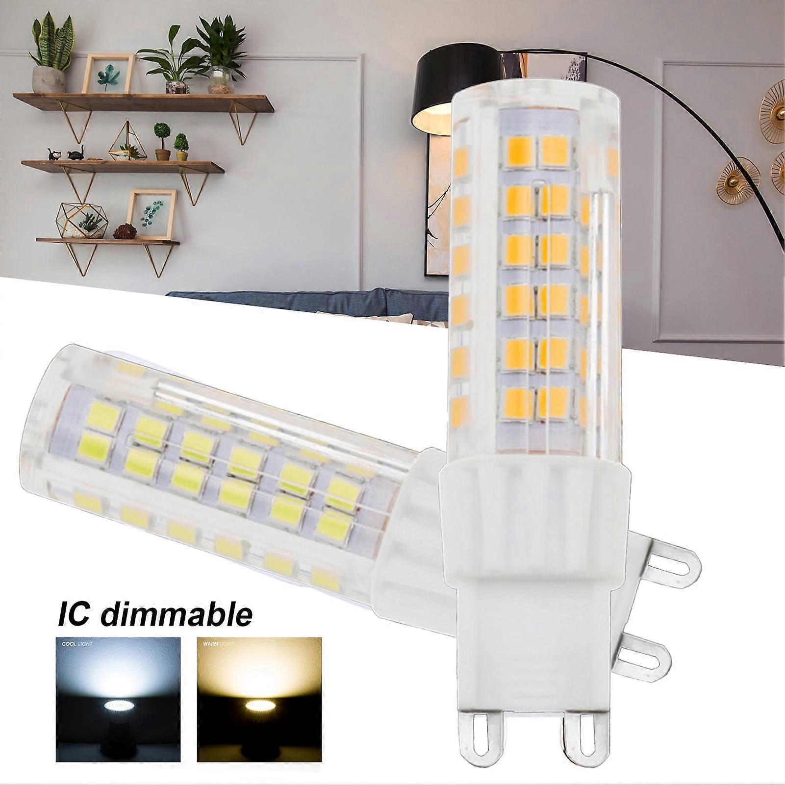 G9 6W LED Corn Bulb Safe 75 LEDs 2835SMD High Brightness Light Bulb for Home