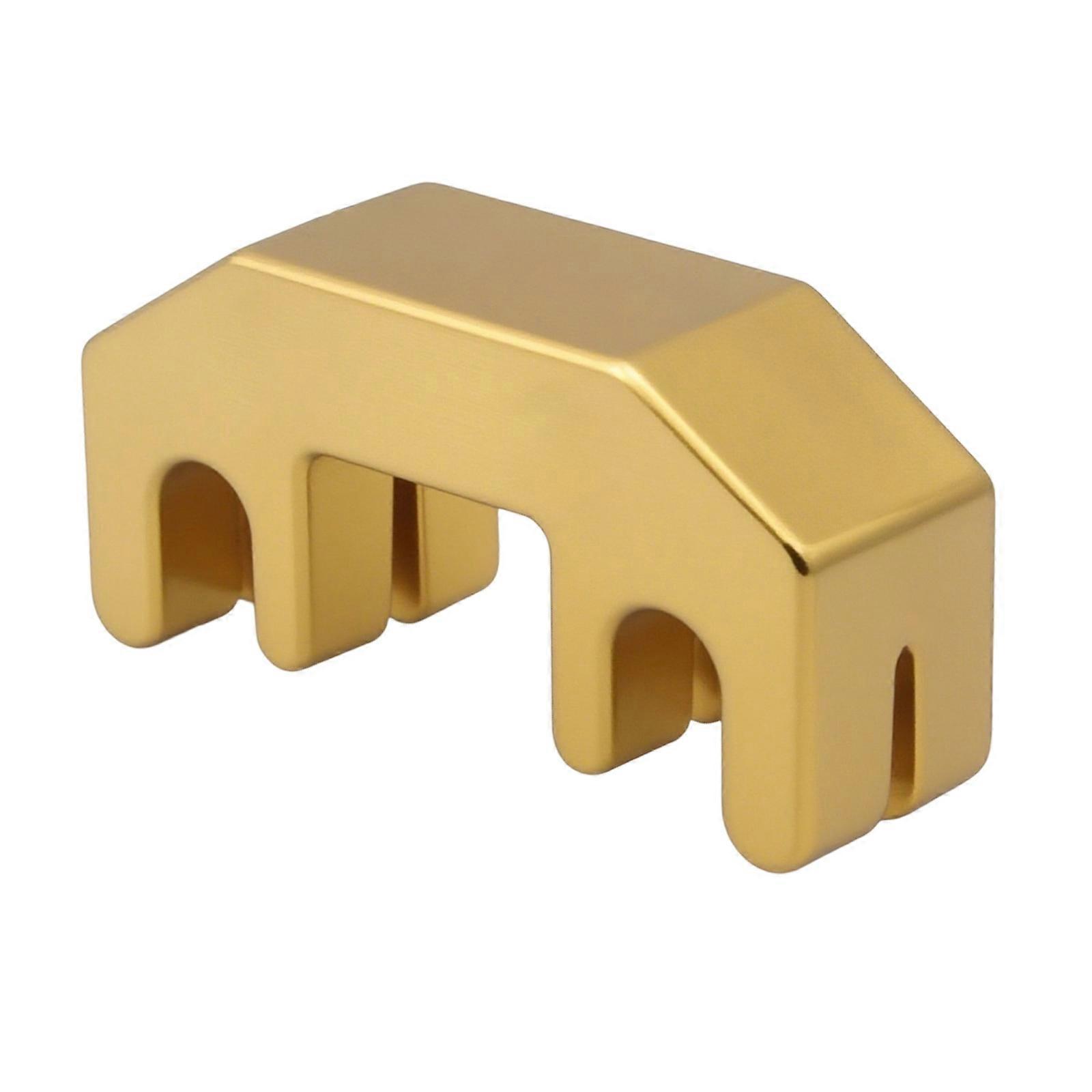Universal Metal Violin Practice Mute Noise Reduction Accessory Violin Viola Practice Mute String Instrument Accessories  Gold