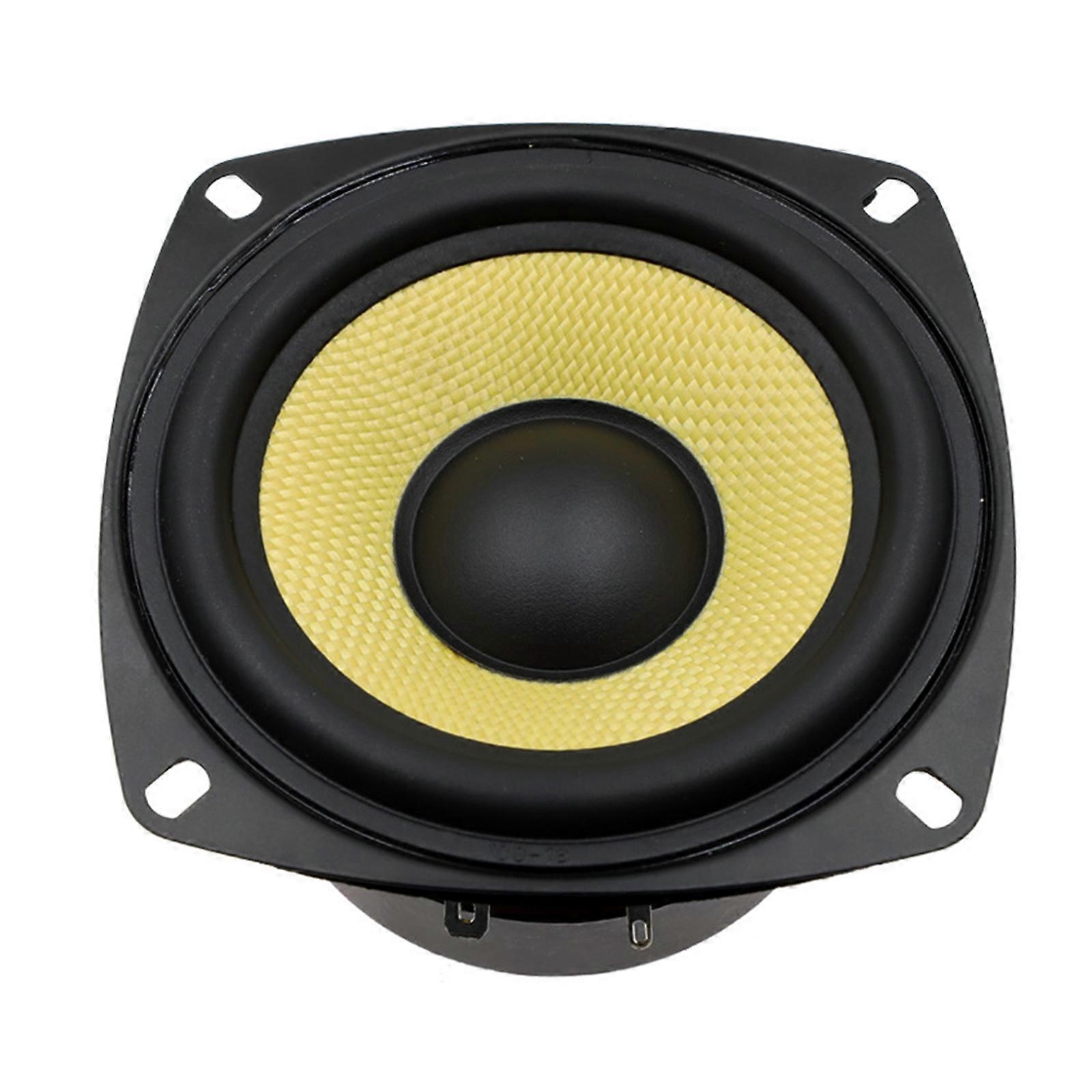 Studio Grade 4in Speaker Woofer Treble With Enhances Midrange Claritys And Heavy Duty Metal Motor Structure Compactly Multicolor