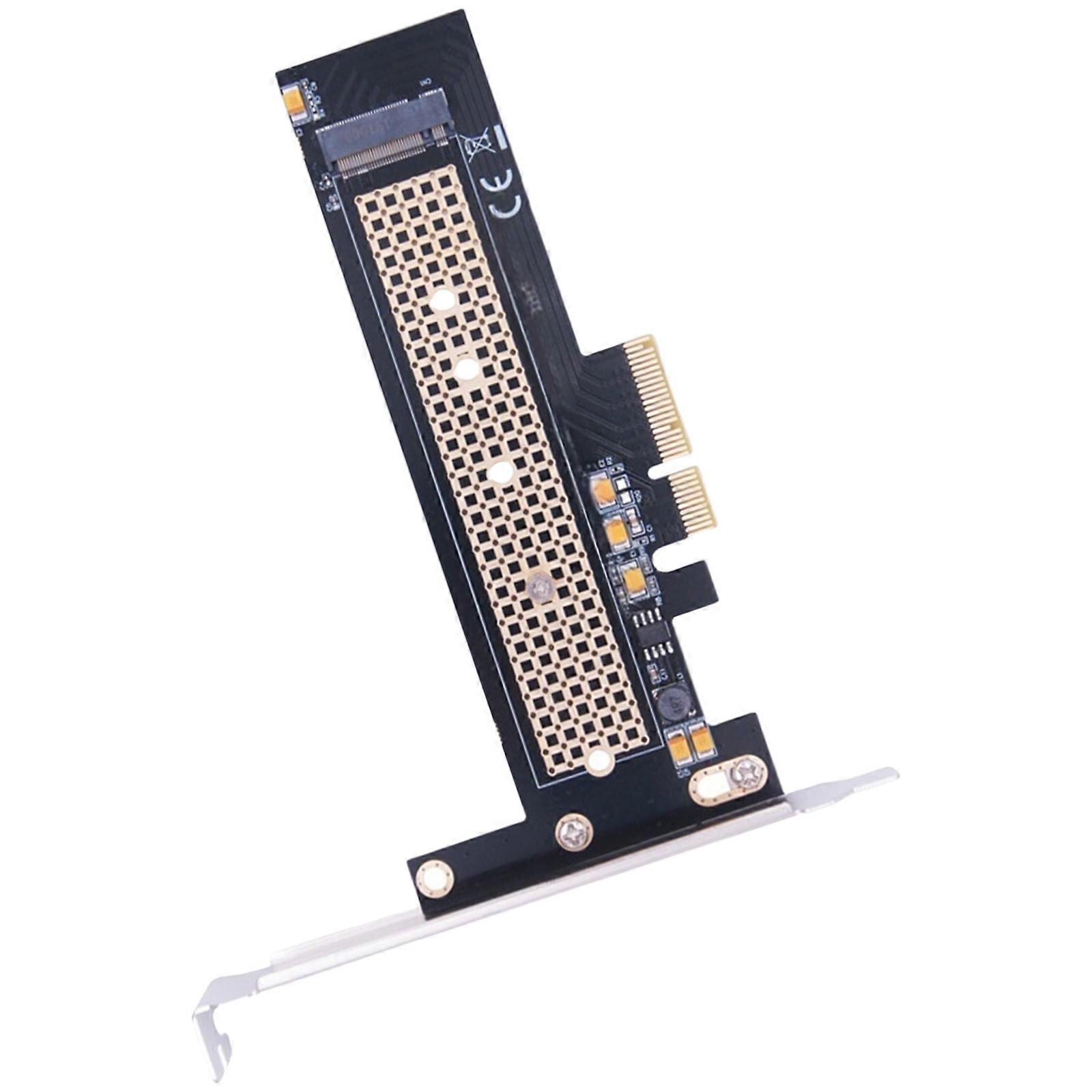 32Gbps NVMe M.2 to PCIe3.0 Expansion Card Builts In Heat Dissipation for Stable Performances Multicolor