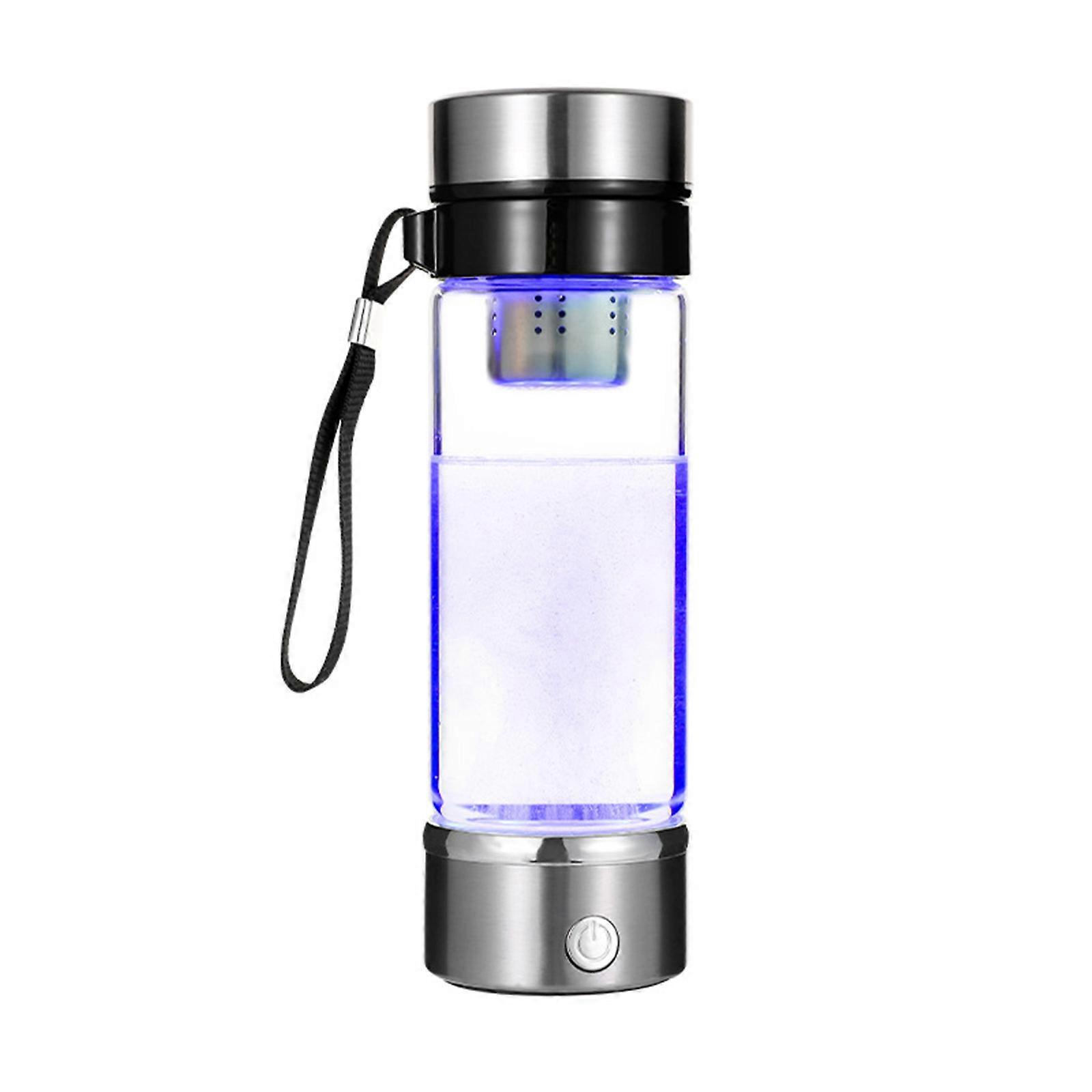 Travel Friendly 420ml Portable H Water Generator Bottle Improves Water Quality Quickly for Home Office and Travel Multicolor
