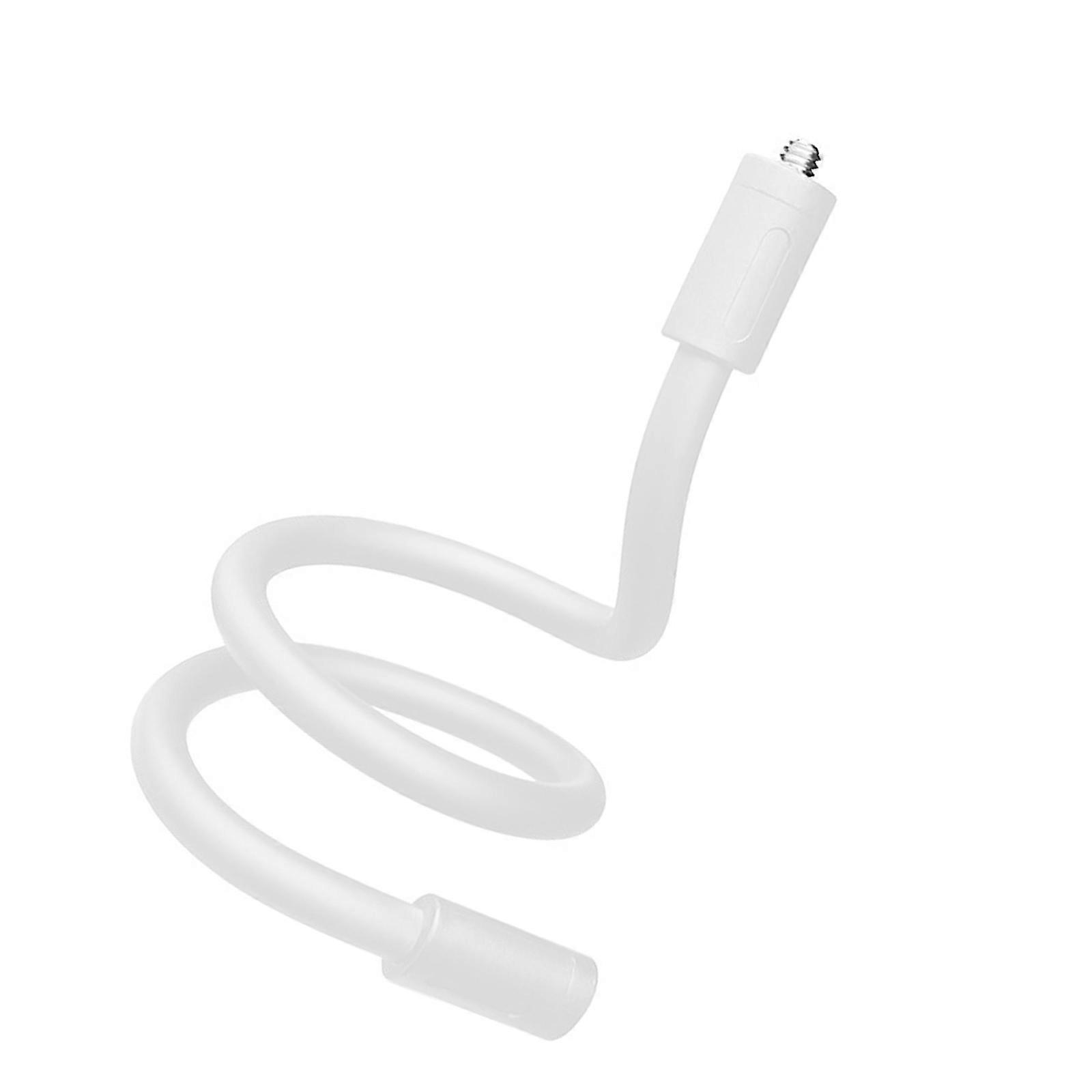 Universal Gooseneck Security Camera Holder Stand For Cribs Bikes Door Compatibility With 1/4Inch Devices White Multicolor