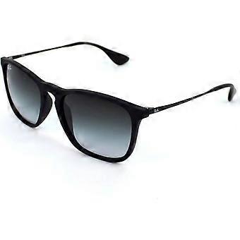 Ray-Ban herenzonnebril model RB4187 - Categorie 3 - Matzwart - Glazen met grijs kleurverloop